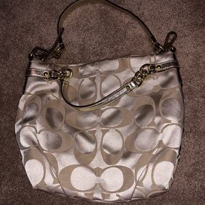 Coach Gold Purse